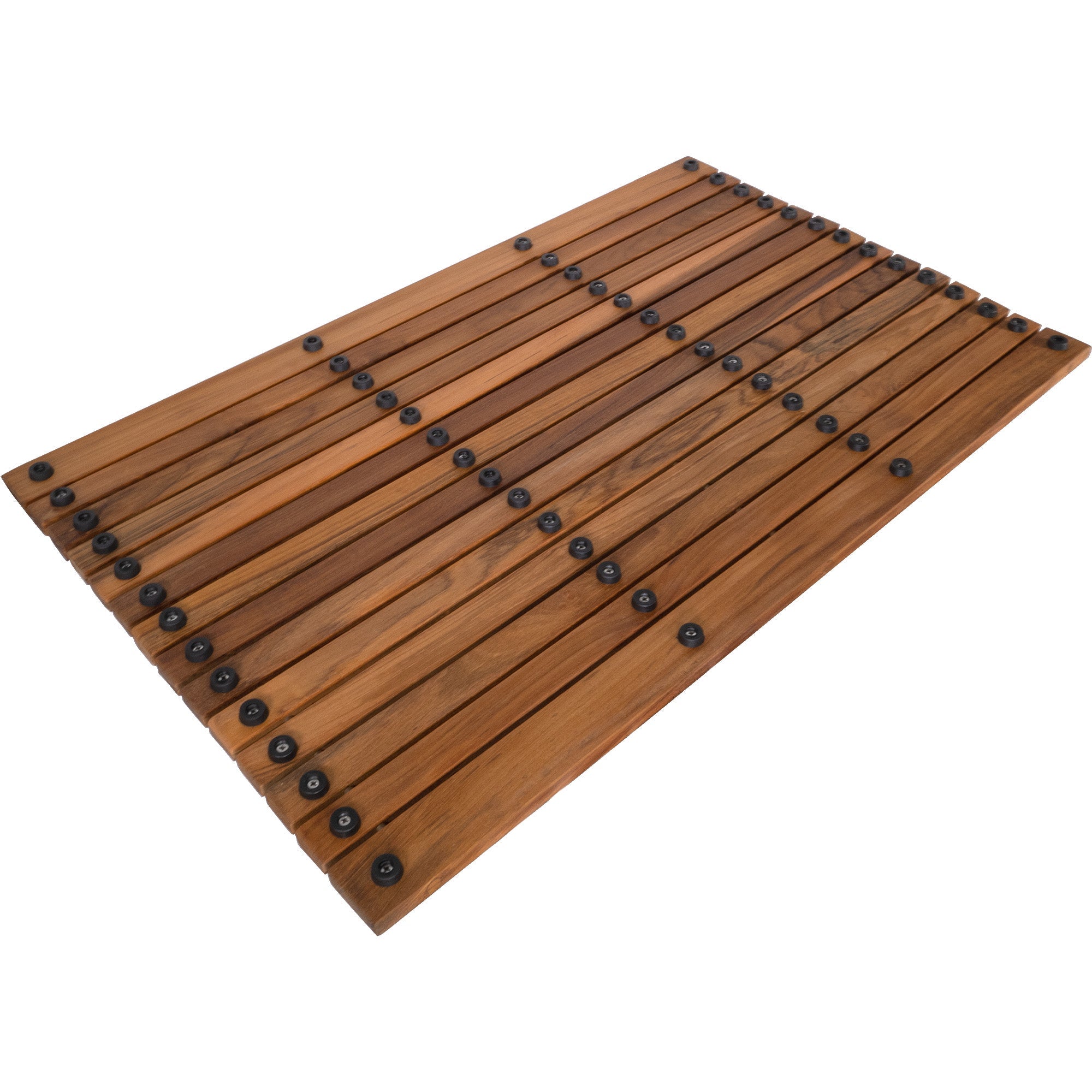 Belize String Mat with Rubber Footing 31.4" x 19.6"