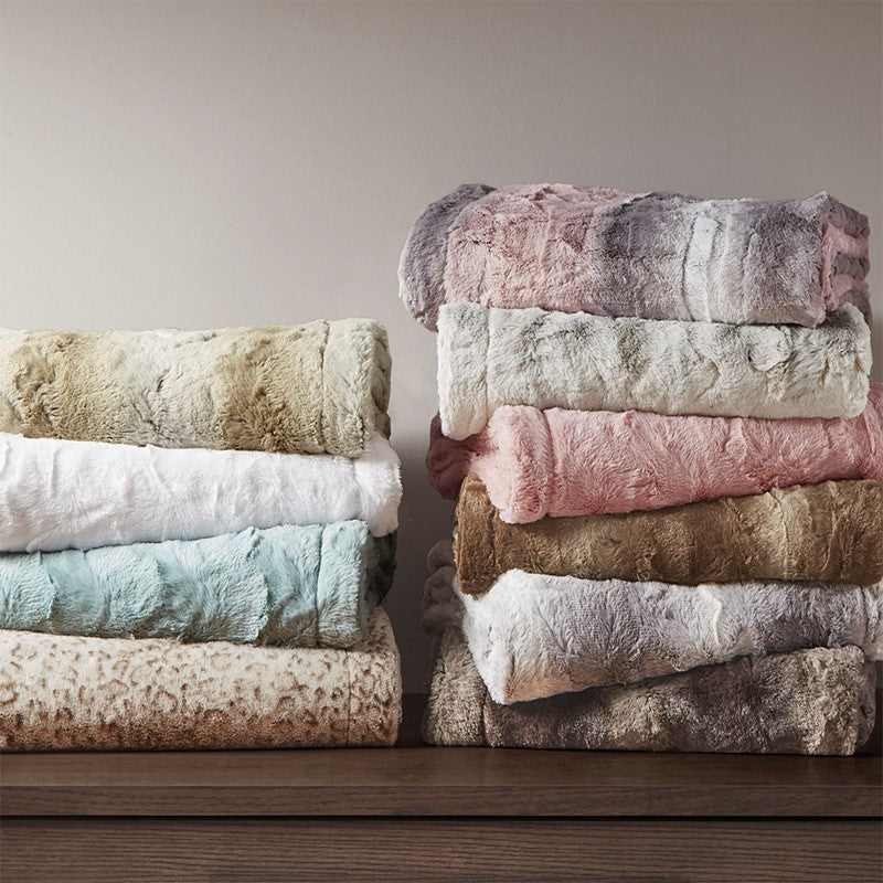 Zuri Oversized Faux Fur Throw
