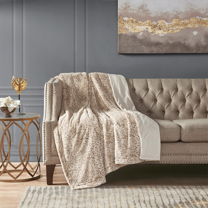 Zuri Oversized Faux Fur Throw