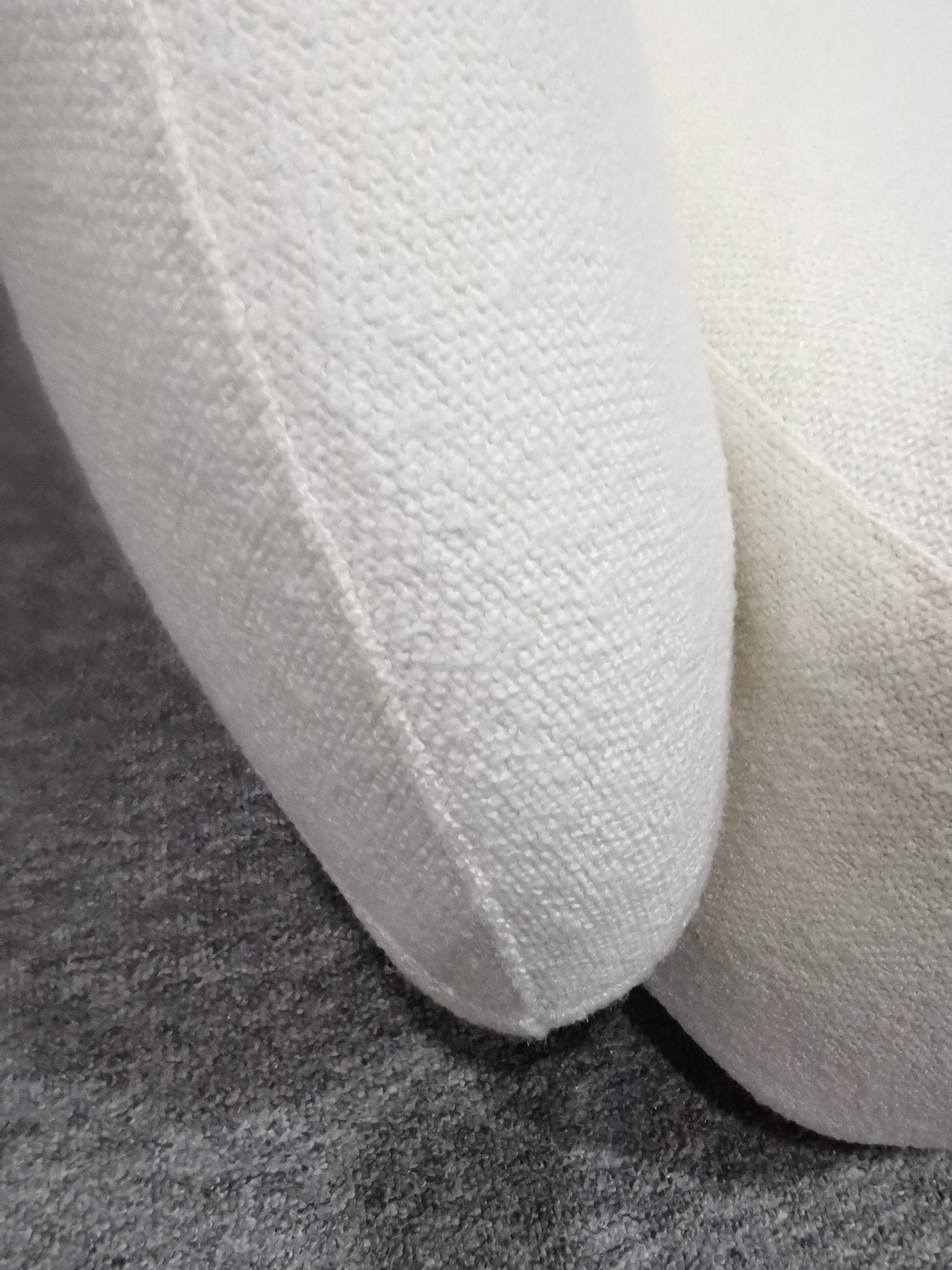 Moonlight White Cushion Accent Chair