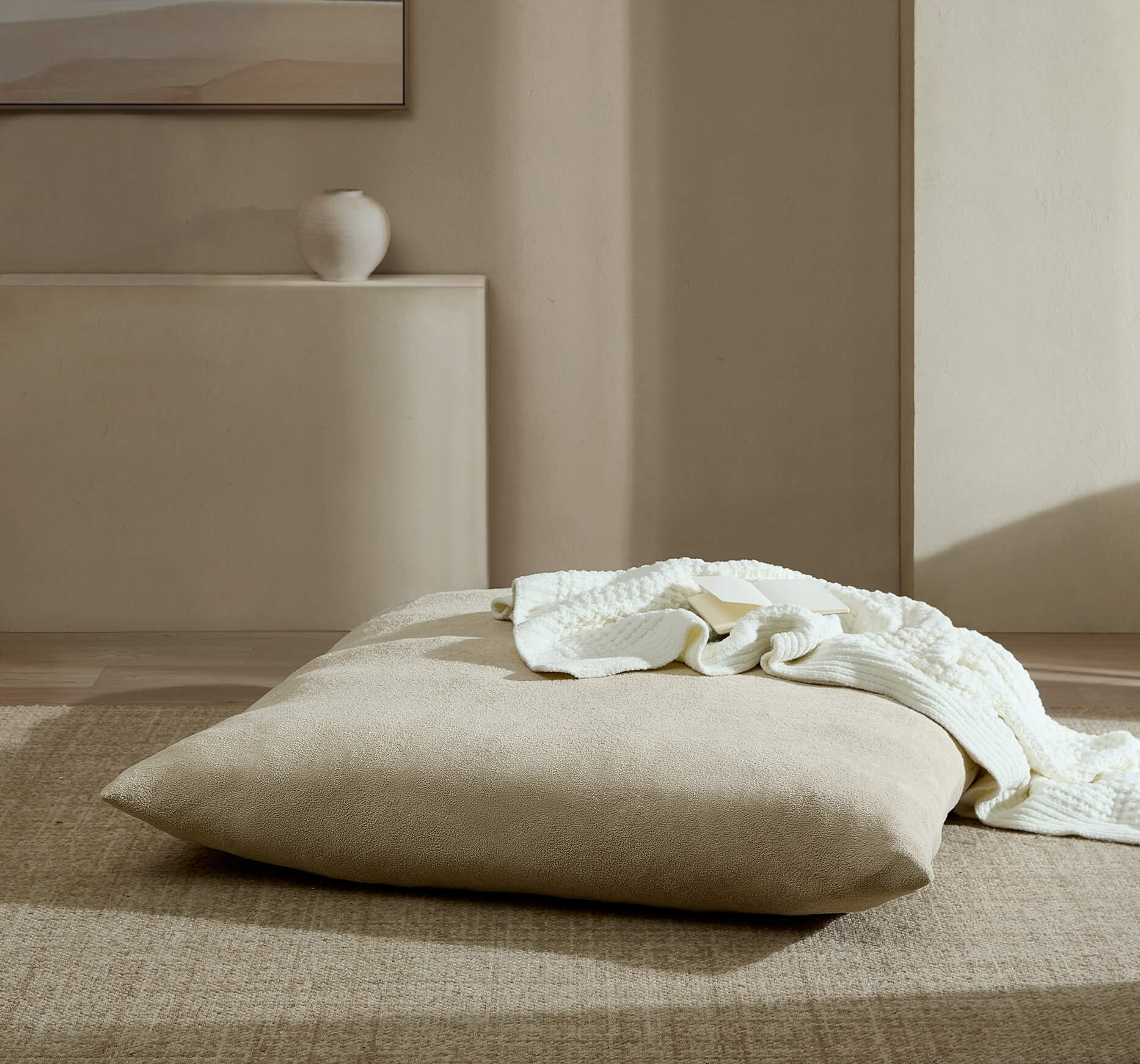 Extra Large Teddy Floor Pillow