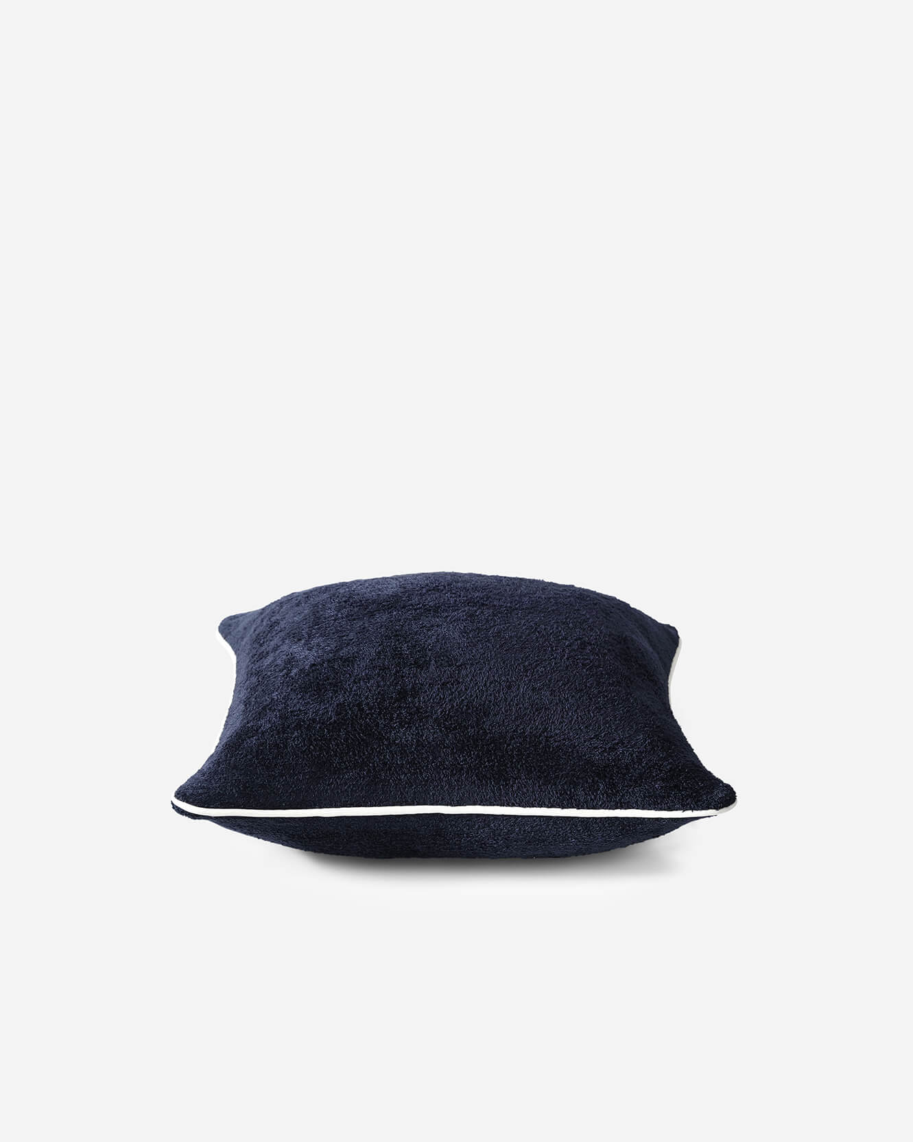 Cloud Silque Throw Pillow with Piping