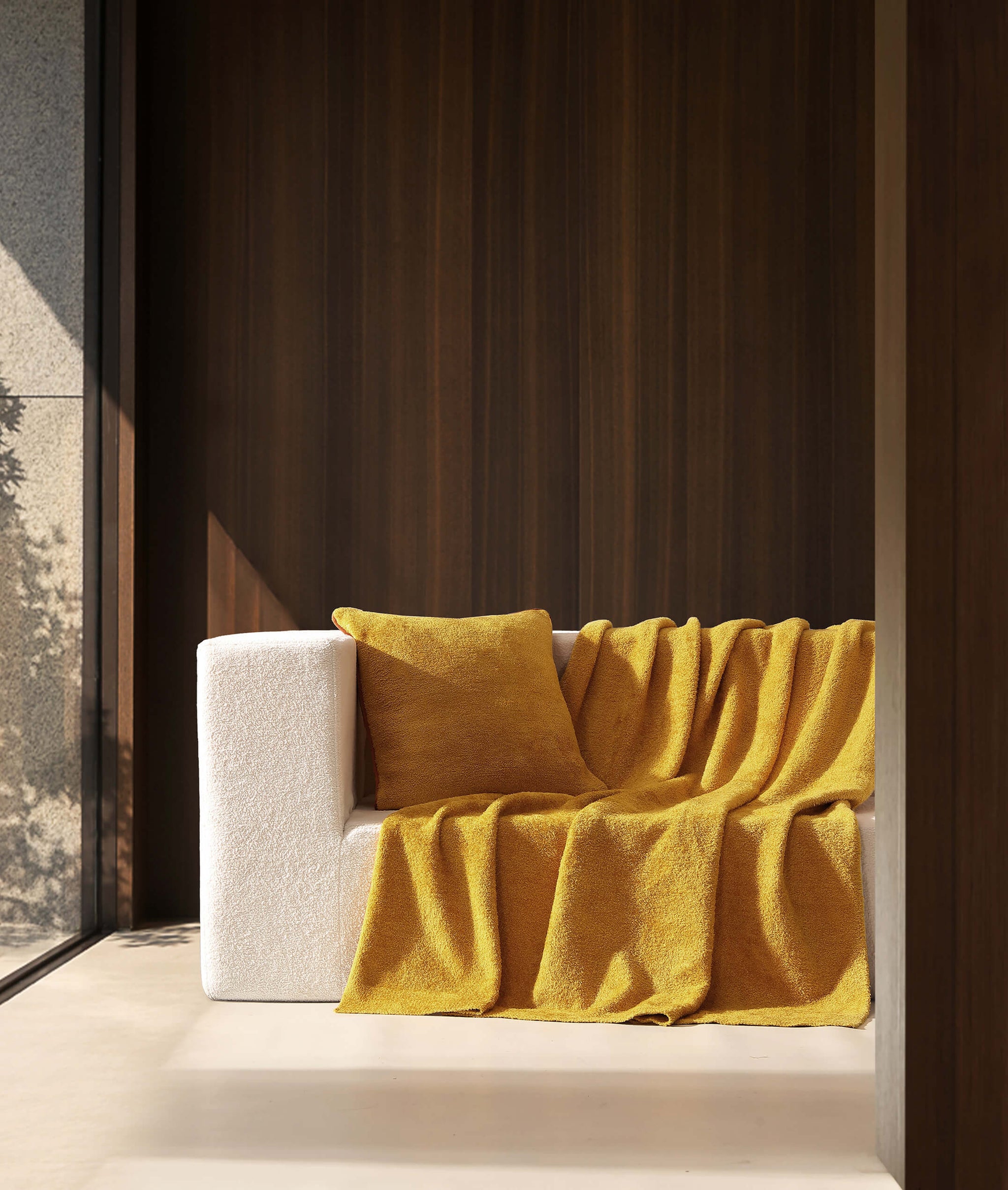 Cloud Silque Throw Pillow with Piping