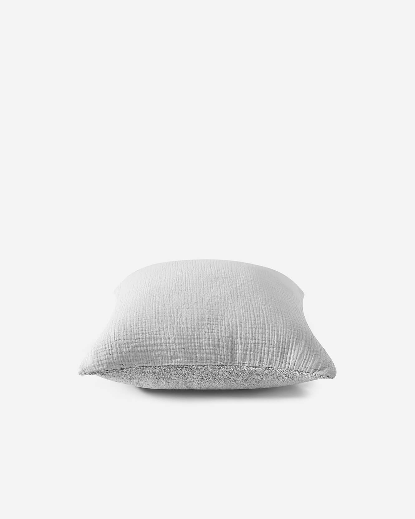 Snug Muslin Throw Pillow