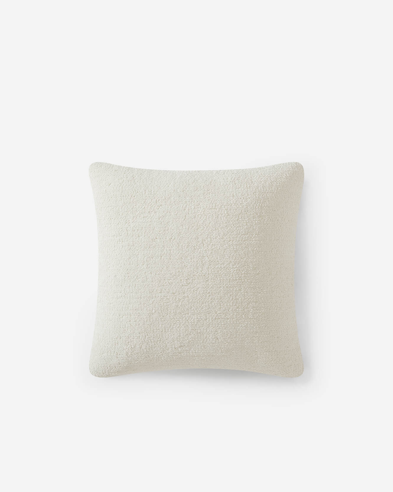 Snug Muslin Throw Pillow Natural Beige