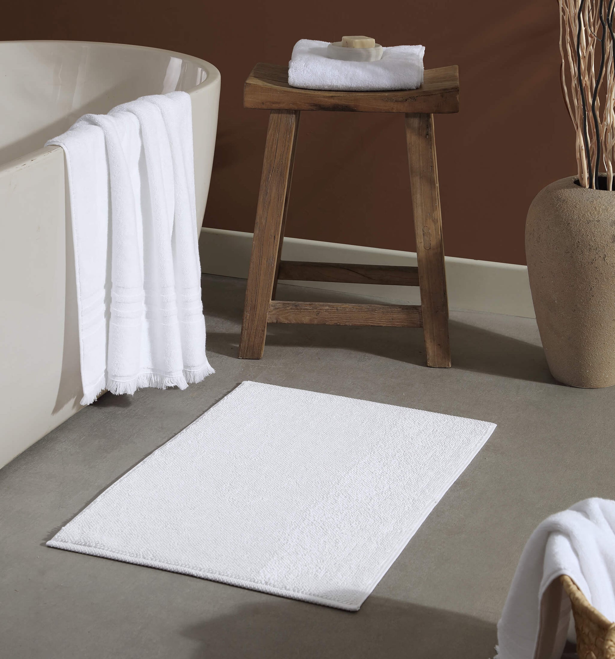 Turkish Cotton Bath Mat