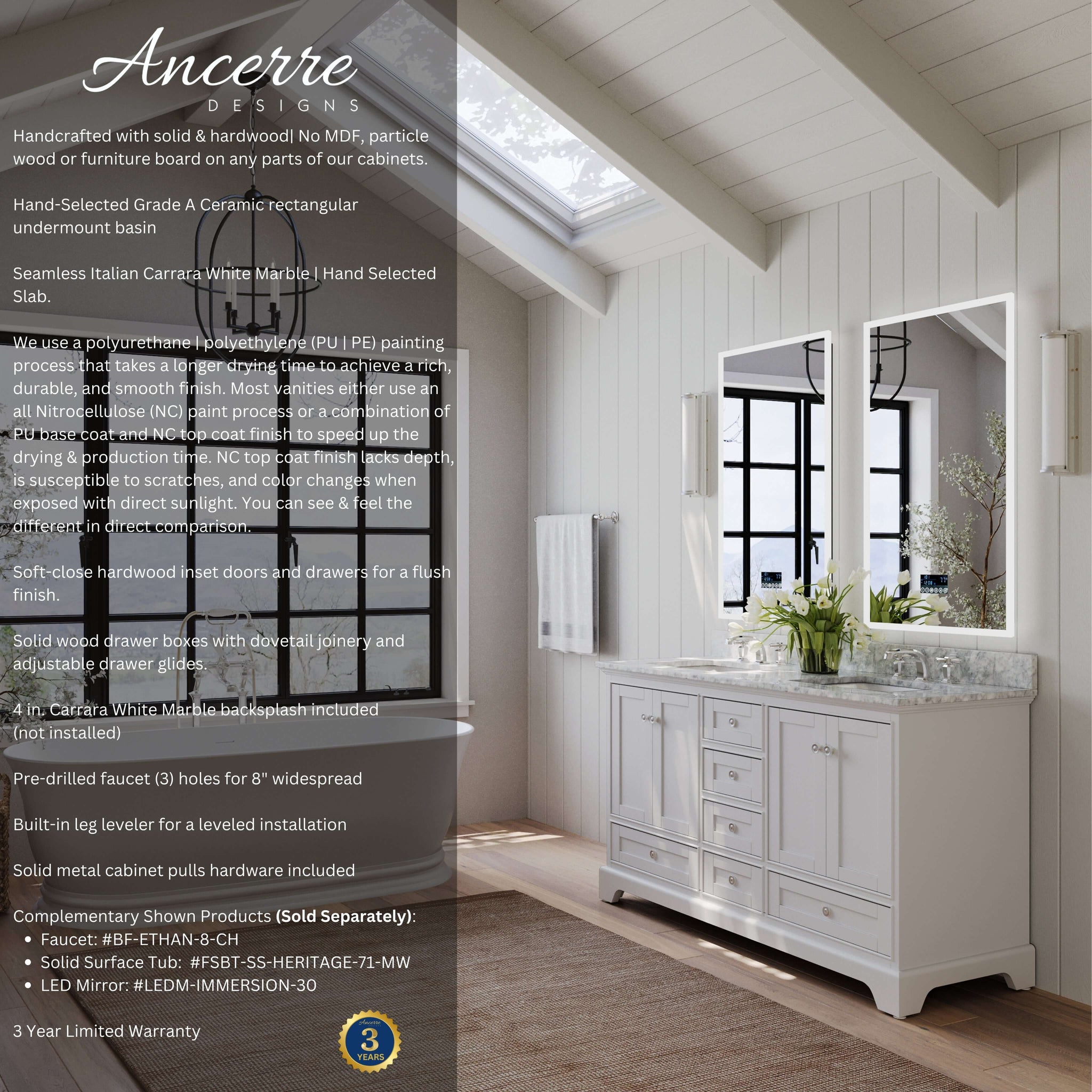 Audrey Bathroom Vanity Collection