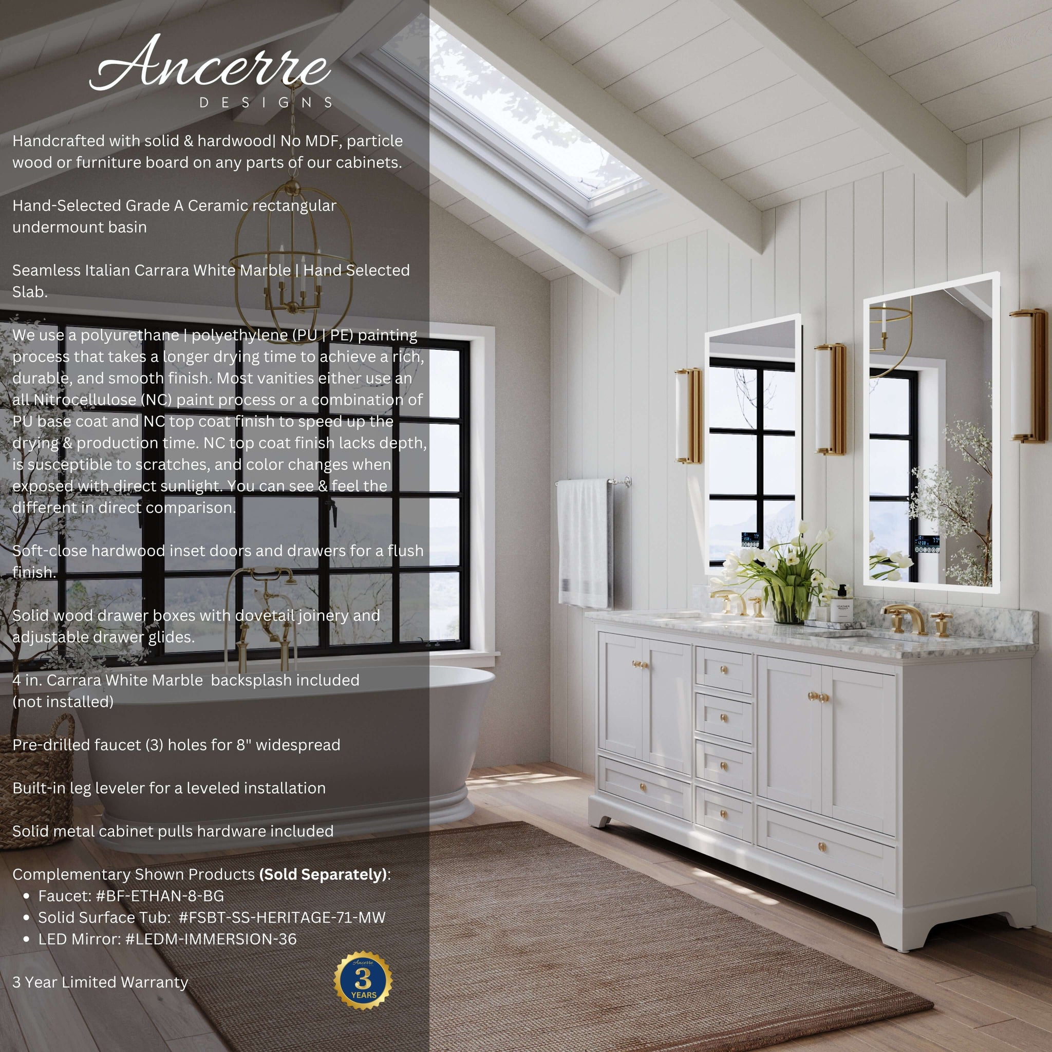 Audrey Bathroom Vanity Collection