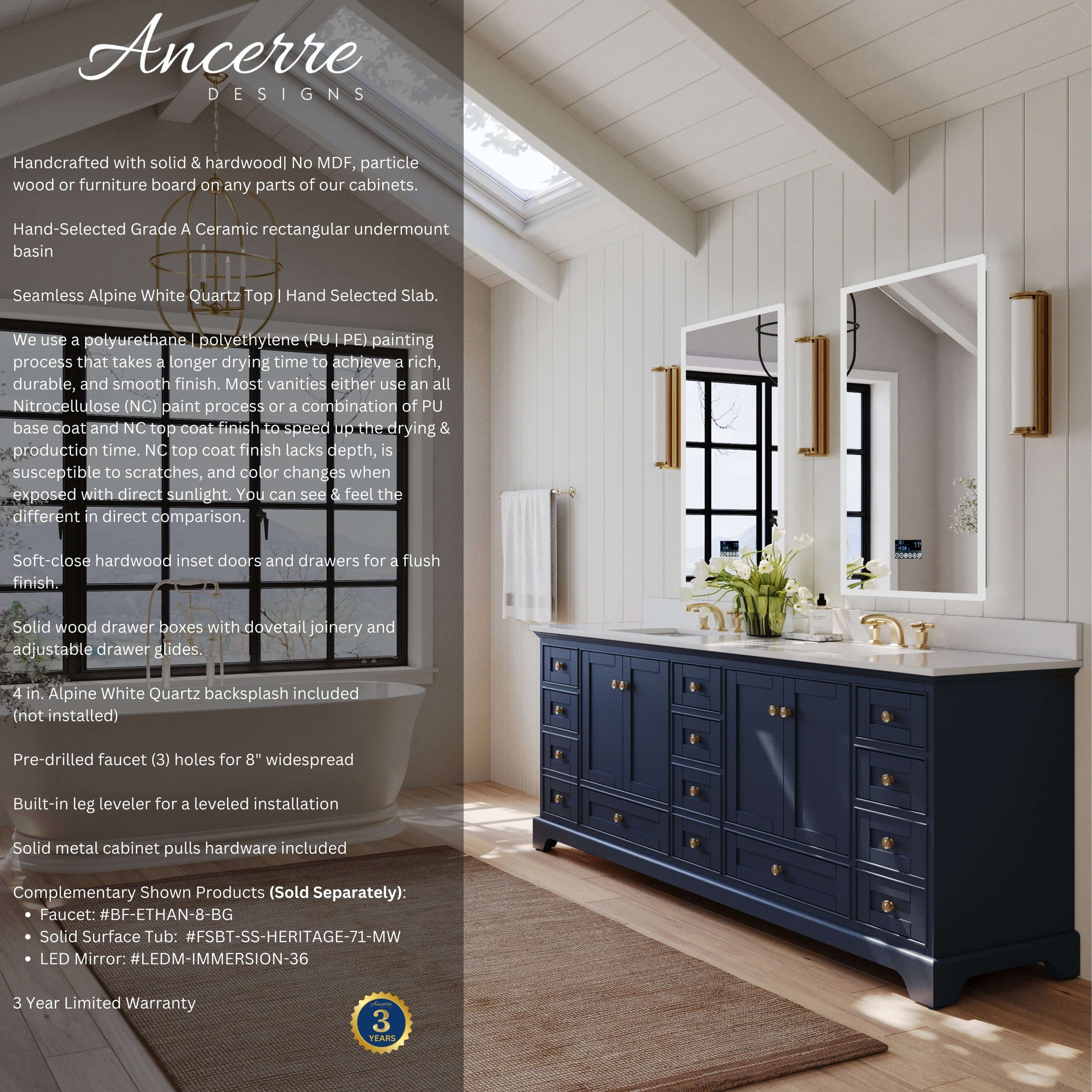 Audrey Bathroom Vanity Collection