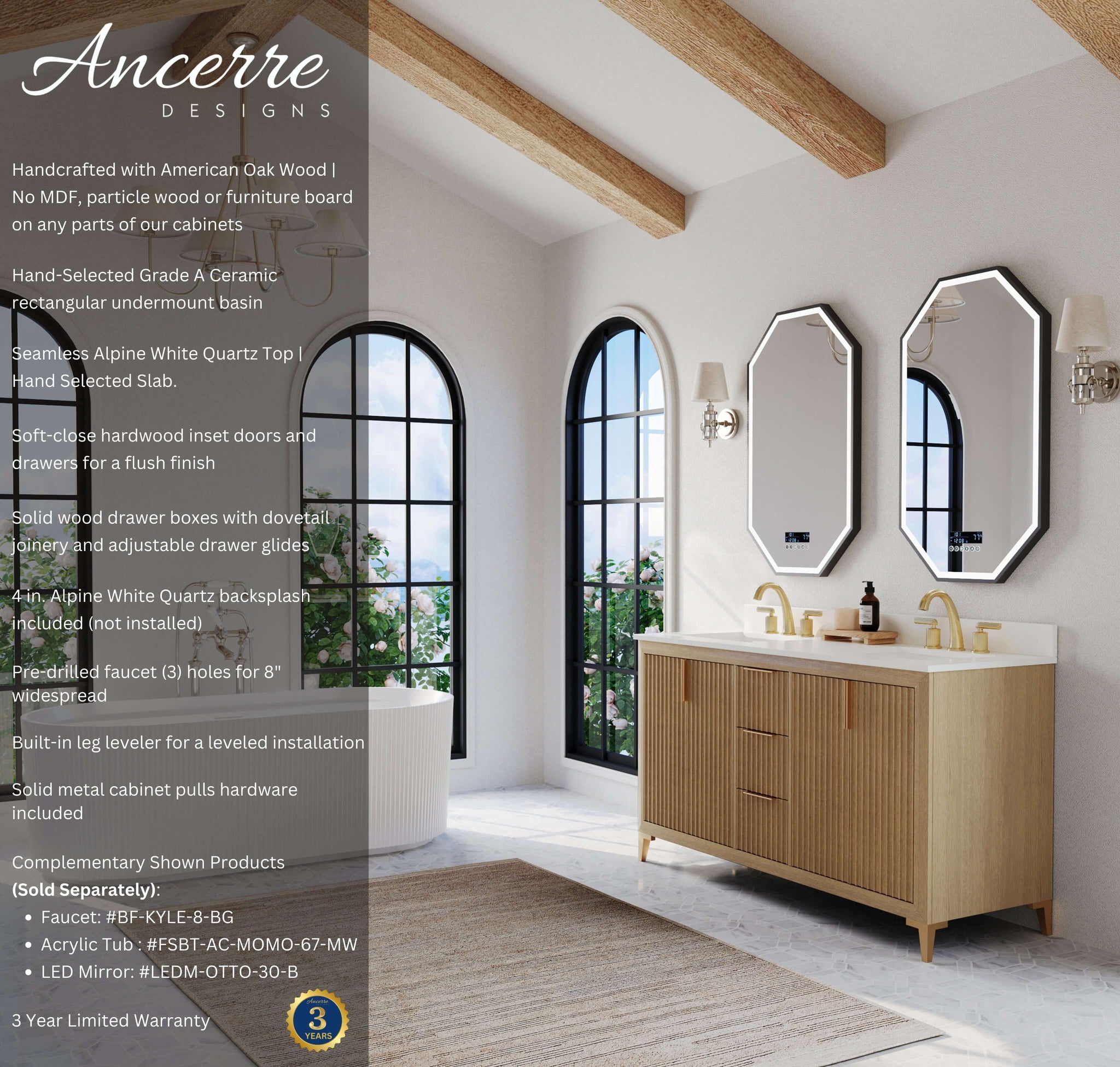 Turlington Bathroom Vanity Collection