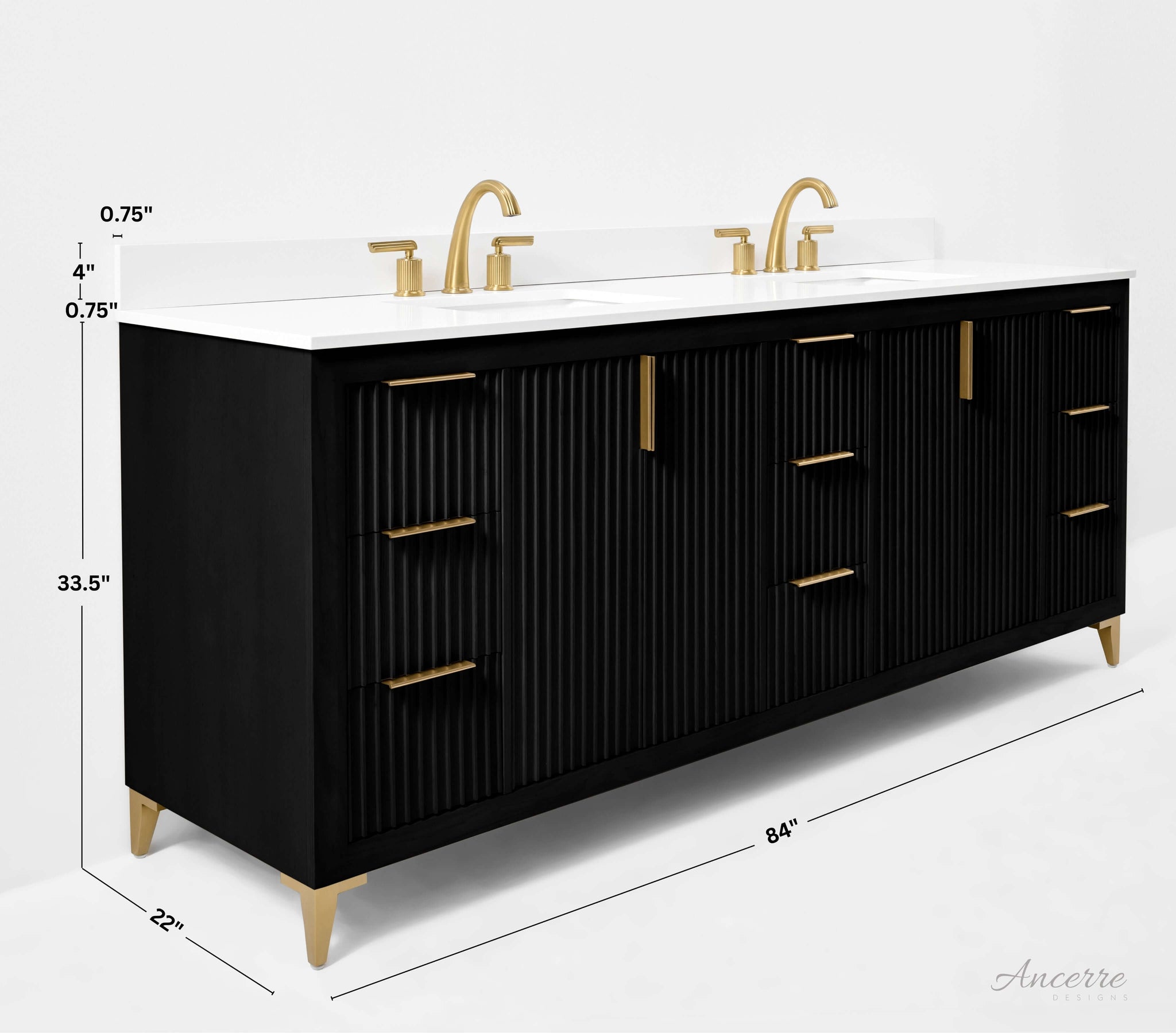 Turlington Bathroom Vanity Collection