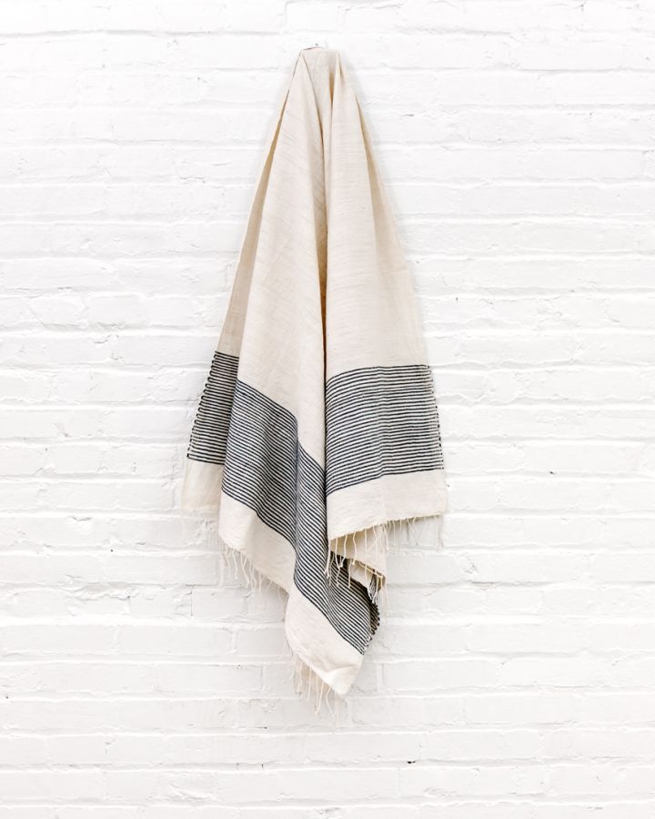 Riviera Cotton Bath Towel Navy