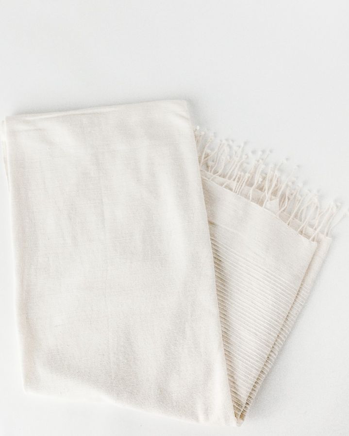 Riviera Cotton Bath Towel Natural