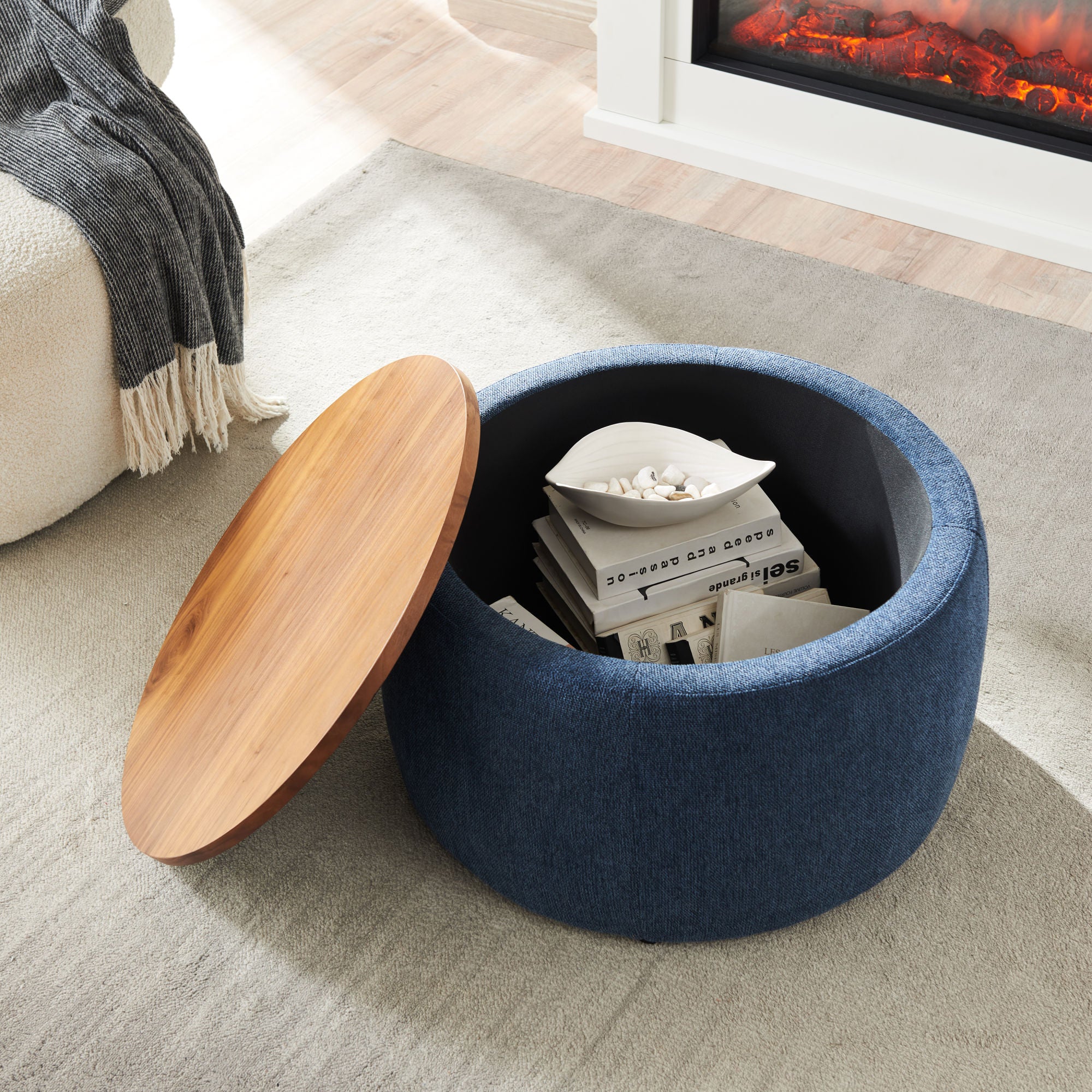 End table Storage Ottoman