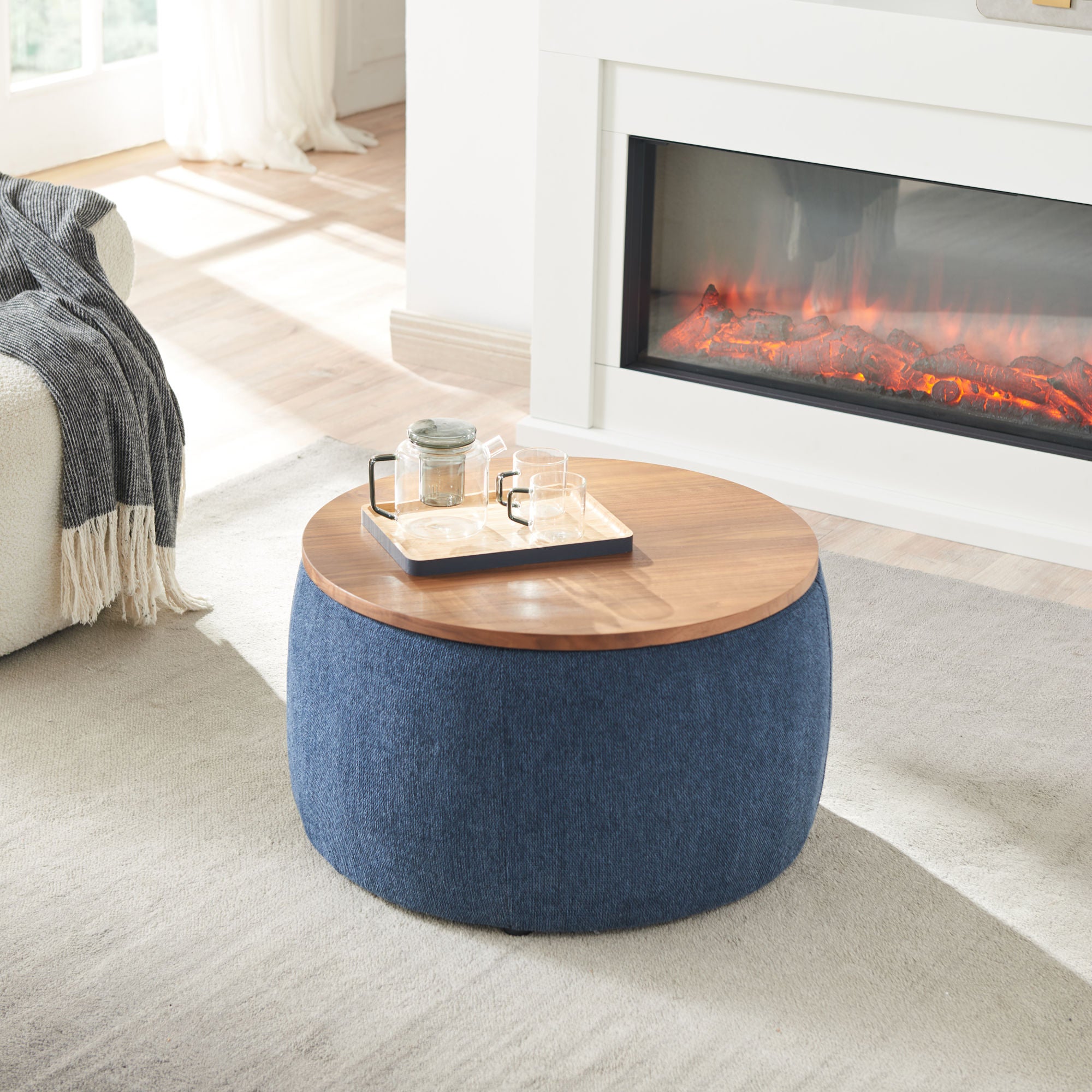 End table Storage Ottoman