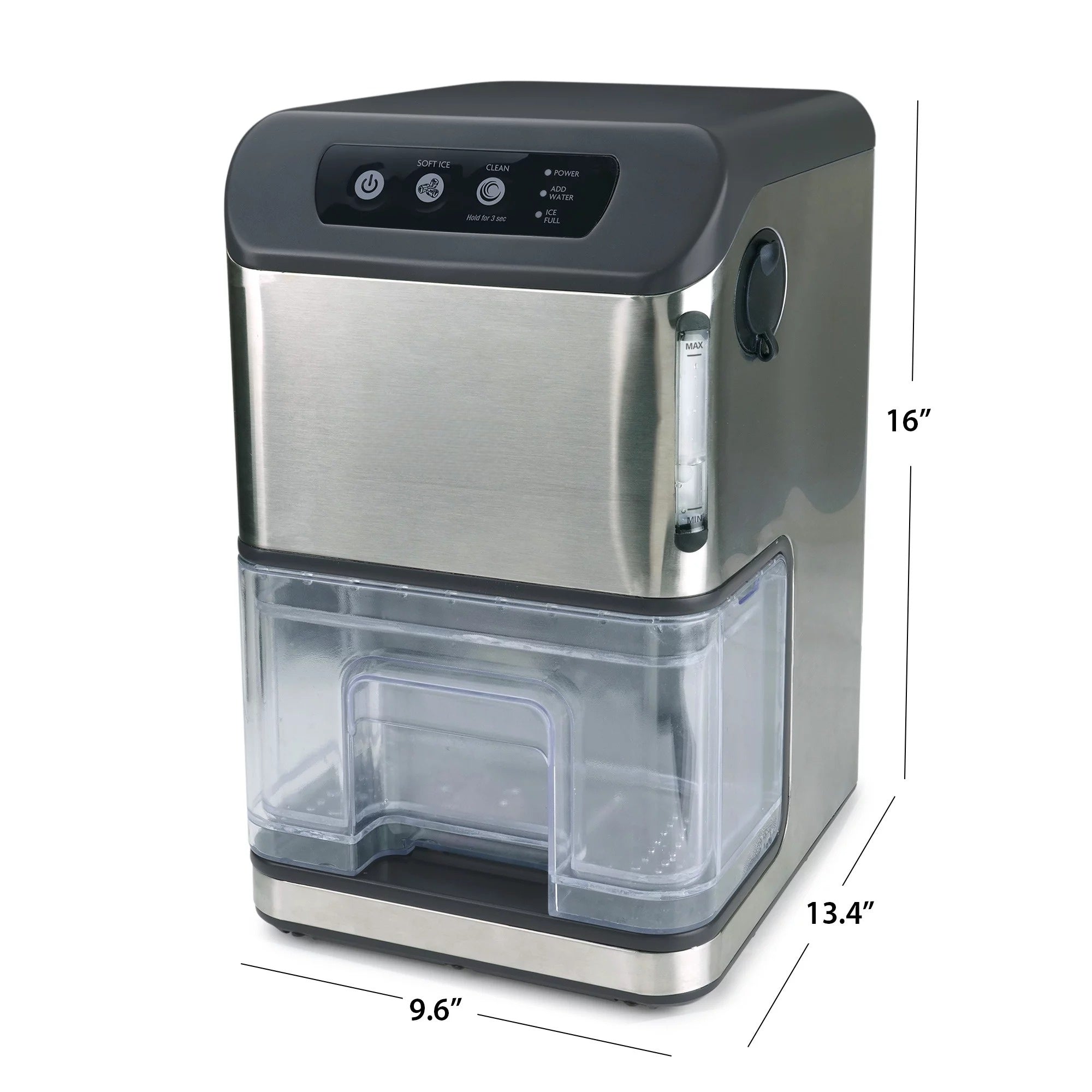 Portable Countertop Soft Nugget Ice Machine