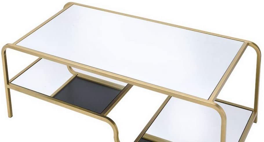 Gold Mirrored Coffee Table