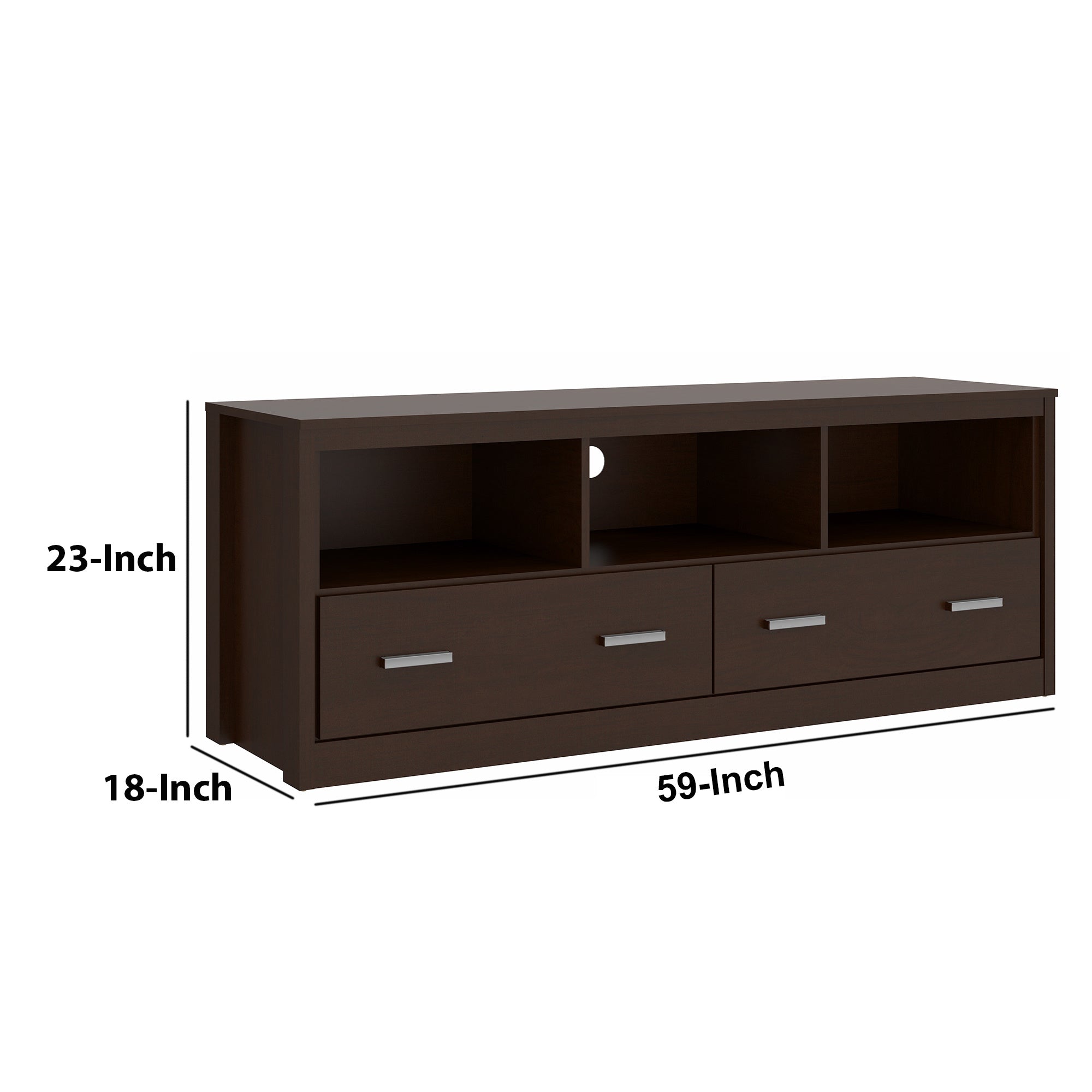 59 Inch Wooden TV Stand
