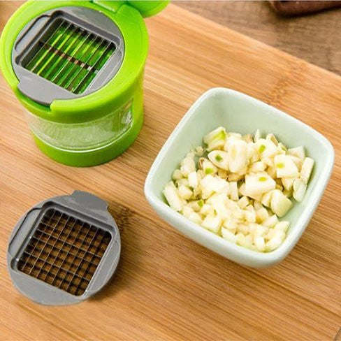 Touchless Garlic Chopper And Slicer - Family Friendly Furniture