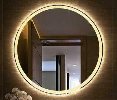 Round Touch LED Bathroom Mirror