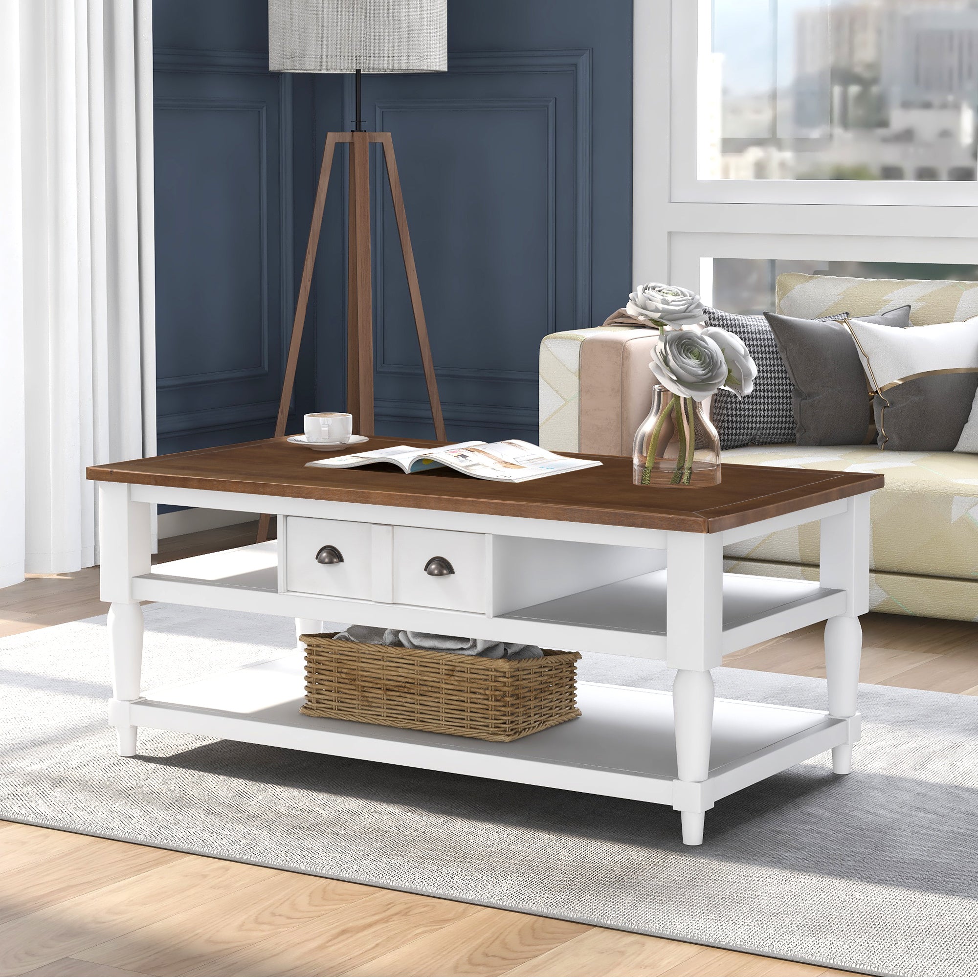 U-style Modern Coffee Table