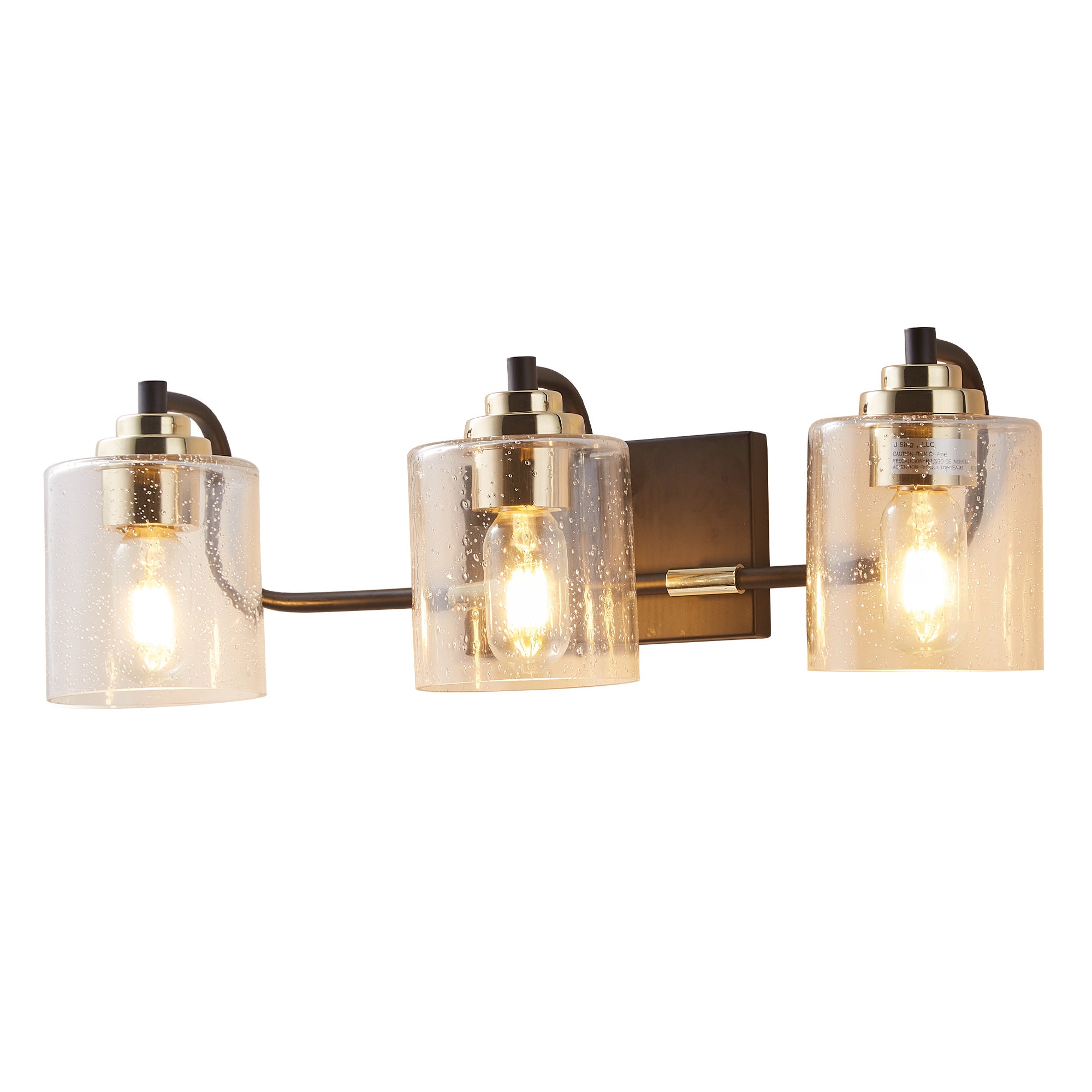 Bubble Glass Wall Mount Light Fixture