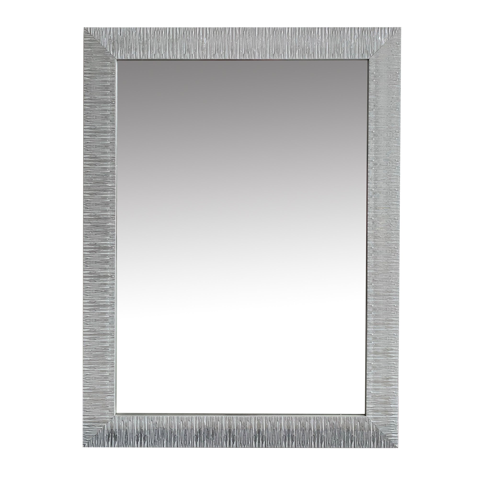 Wood Encased Wall Mirror